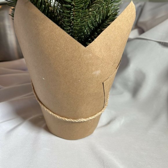 Hearth And Hand With Magnolia 22" Faux Pine Christmas Tree Craft Paper Planter - Picture 6 of 6
